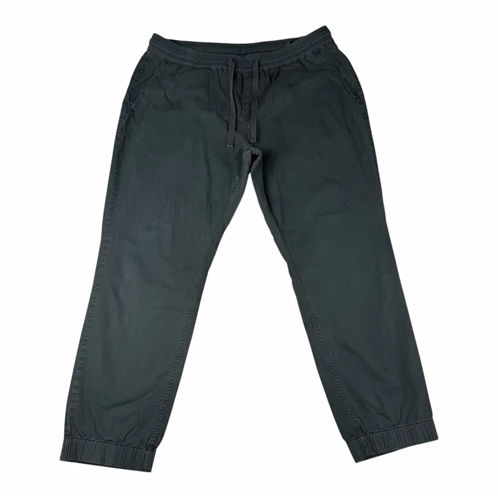 J. Crew Men’s Joggers Pants XL Gray Drawstring Pull On